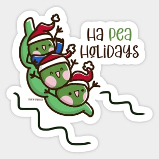 Ha pea holidays Sticker